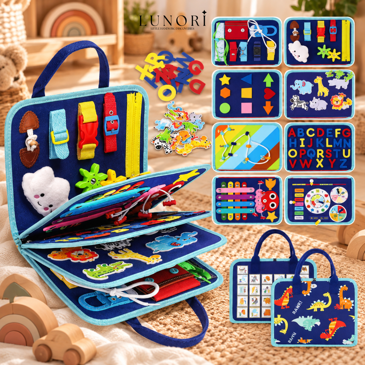 LUNORI Busy book